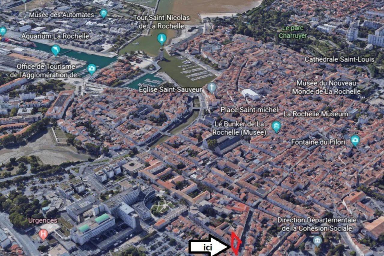 شقة Le Gambetta - La Rochelle Royale المظهر الخارجي الصورة